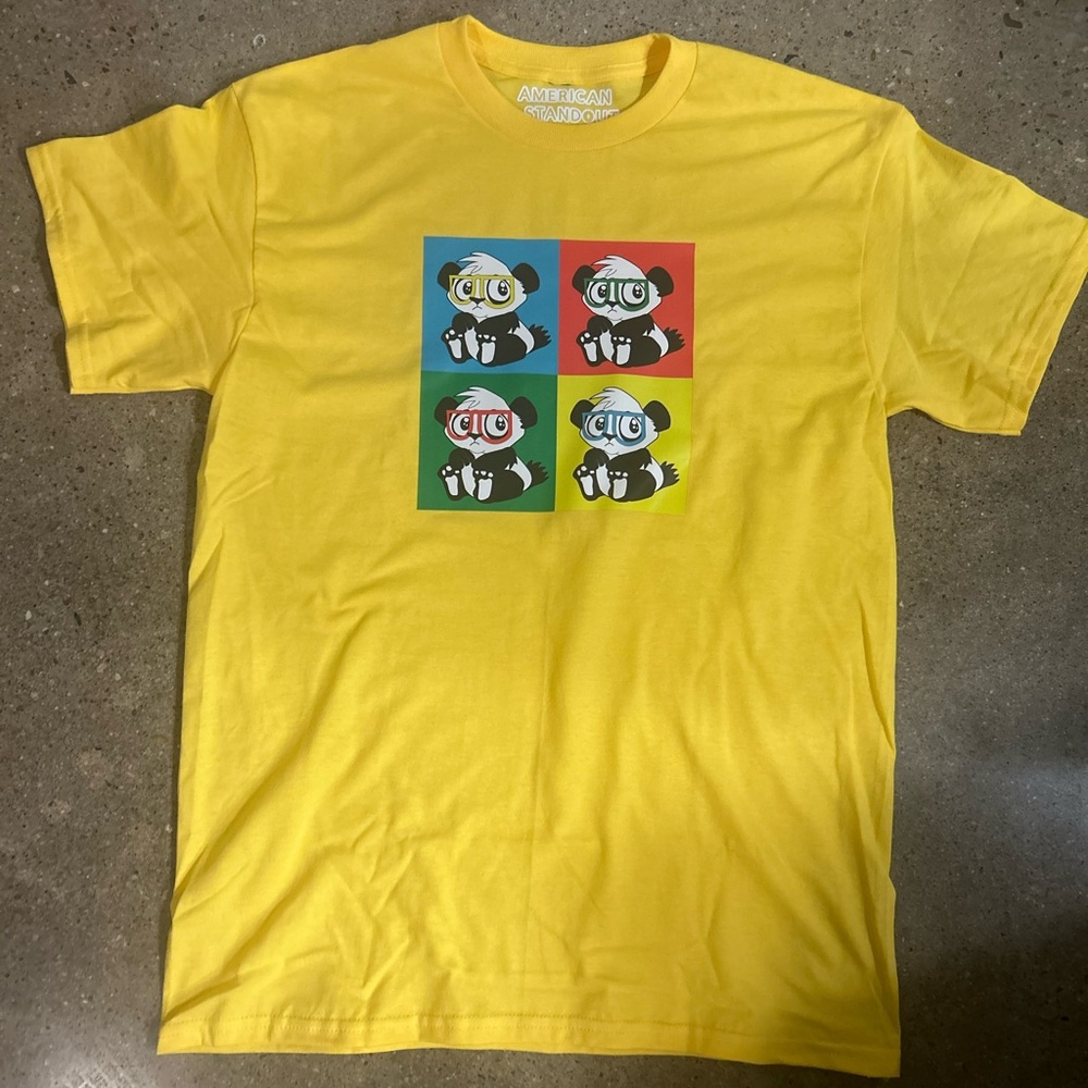 American Standout Yellow Short Sleeve Tee